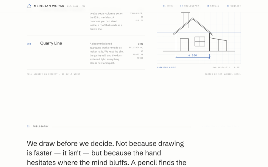 Pass 2 screenshot: index table with column headers and the auto-drawn first preview.